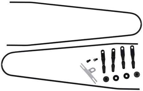 Contec Kotflügelstreben Montageset Splash Protect DLX CT Strut Set f. Spritzschutz dlx 48 55mm schwarz
