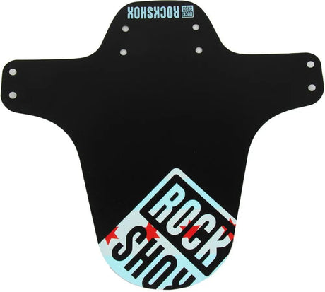 RockShox-Schmutzfänger, Vorderrad-Kotflügel, aufsteckbarer Kotflügel, schwarze Chicago-Flagge