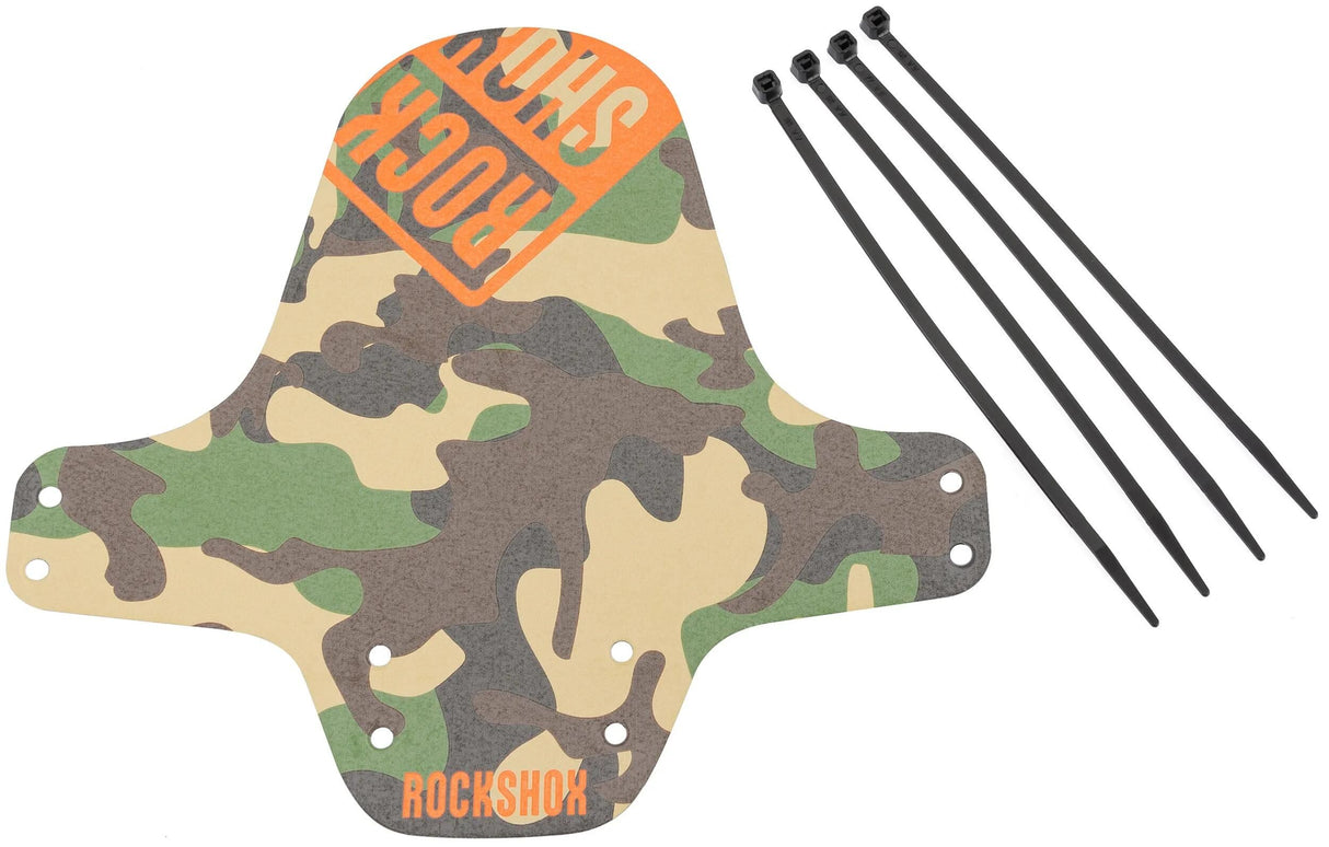 Rockshox Schmutzfänger, Vorderrad-Kotflügel, Clip-on-Kotflügel, RS, schwarz. ca. Grün der Justin Frey oder.