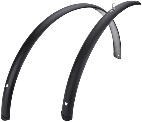 Contec Kotflügelset Spritzschutz CT Kotflügel Spritzschutz 28 45mm schwarz matt