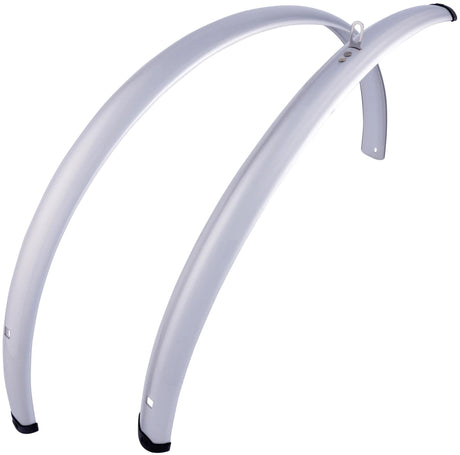 Contec Kotflügelset Spritzschutz CT Kotflügel Spritzschutz 28 48mm Silber glänzend