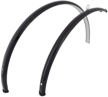 Contec Kotflügelset Spritzschutz CT Kotflügel Spritzschutz 28 35mm schwarz glänzend
