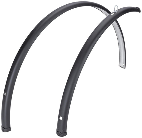 Contec Kotflügelset Spritzschutz CT Kotflügel Spritzschutz 28 35mm schwarz matt