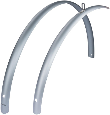 Contec Kotflügelset Spritzschutz DLX CT Kotflügel Spritzschutz DLX 28 55mm grau matt