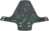 Contec Mud Flap Shield CT Spritzschutz Schild Linien: Schwarz Grün