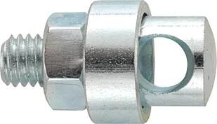 Befestigungsnippel der Kotflügelstangenschrauben, Stehbolzen, 18 mm, Zink