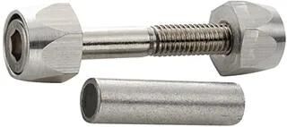 Fix-Nippel-Sattelklemmenschraube, Sattelstützen-Klemmschrauben, M6 x 45 mm