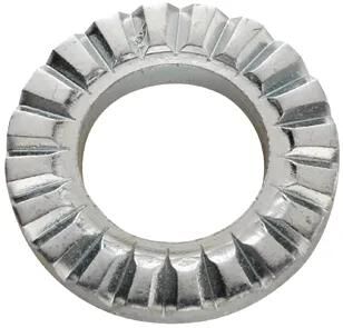 Fix-Nippelplatte Fix-Nip.Unterlegscheibe flach gerändelt 19x9,5x3 Zink