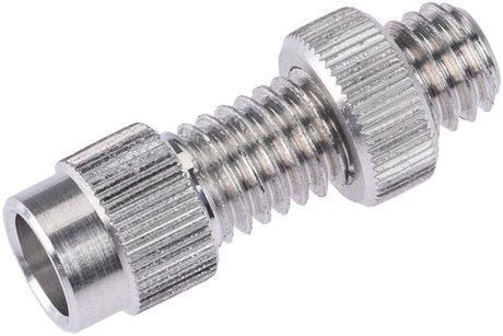 Fix-Nippel-Einstellschraube, Einstellschraube mit Rändelmutter für den Kabinen-Einstellarm