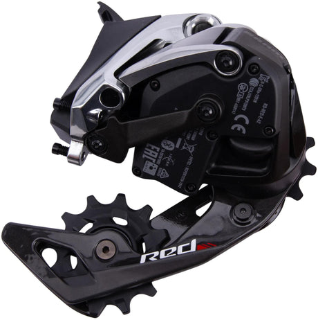 Sram-Schaltwerk, rotes Etap-Schaltwerk. rote Stufe 32t 11sp