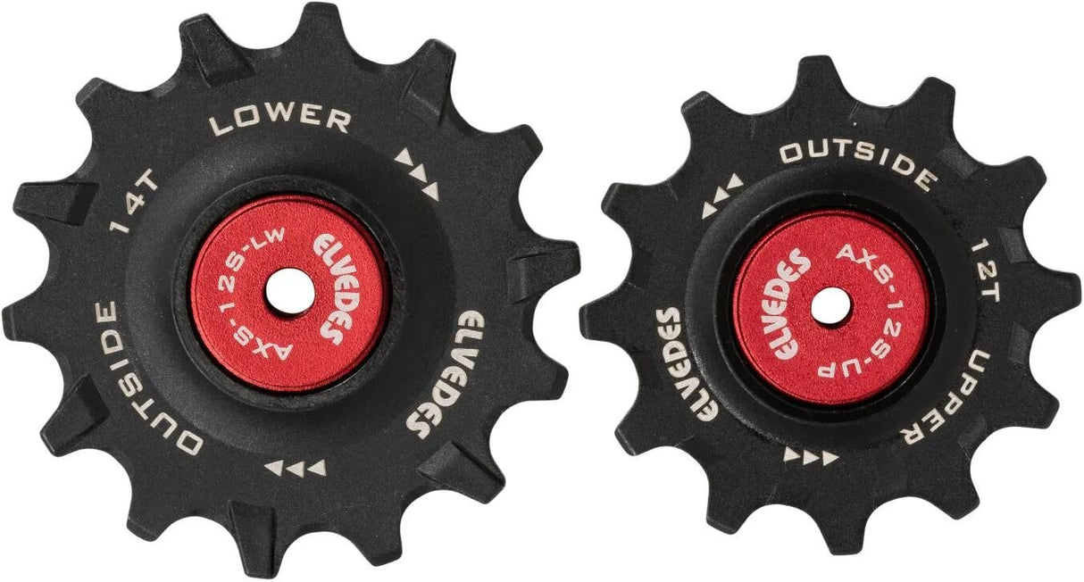 ELVEDEN SET INLEURUR Räder 12T+14T Keramik