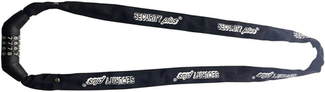 Security Plus Zahlenkettenschloss ZKS 120 Kombikettenschloss Sec.Plus ZKS 120 Schwarz