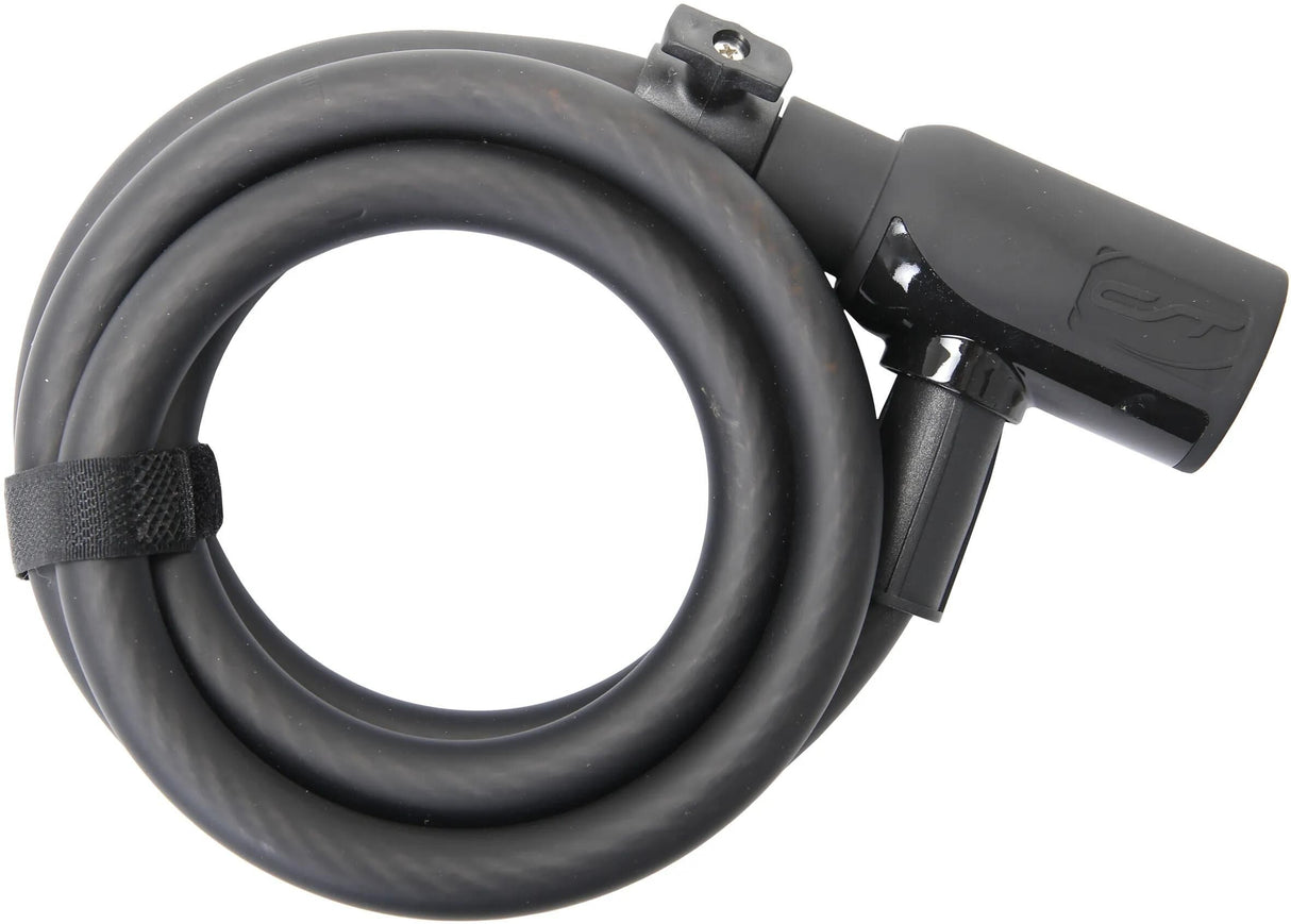 Contec Spiralkabelschloss Powerloc ct Coil.Cab.Lock Powerloc 15 mm x 185 cm schwarz