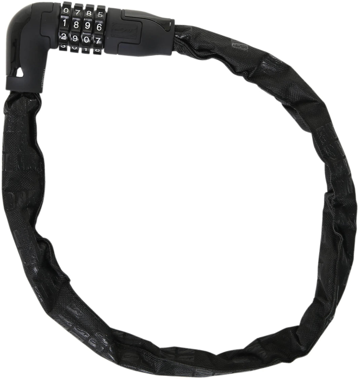 Contec Zahlenkettenschloss Powerloc ct comb.cha.lock Powerloc 6 mm x 75 cm schwarz