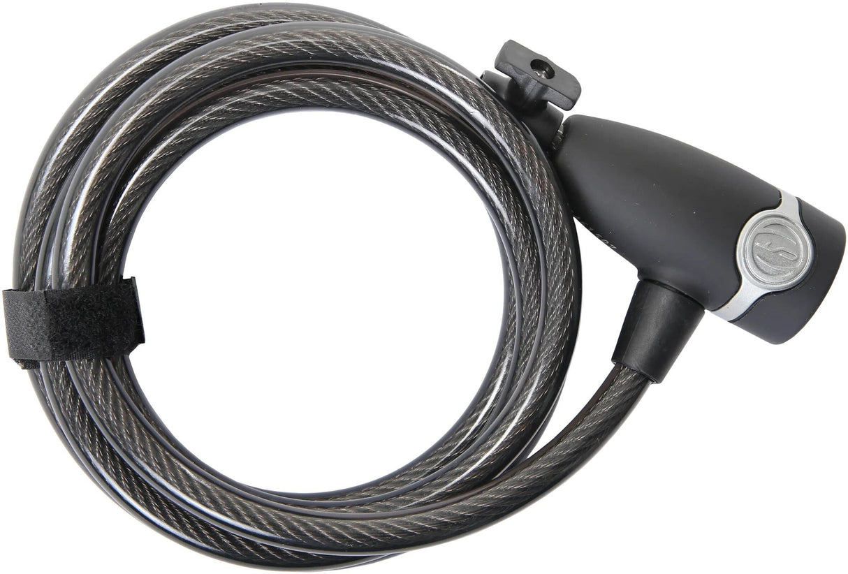 Contec Spiralkabelschloss Ecoloc ct Spiralkabelschloss Ecoloc 10 mm x 185 cm schwarz