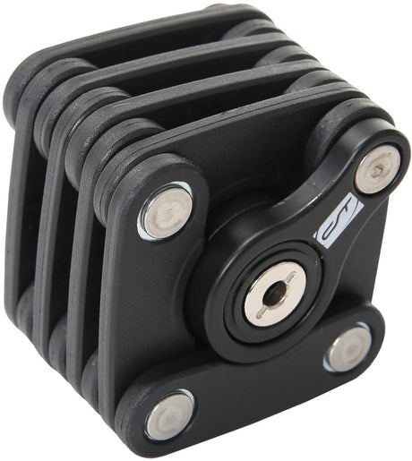 Contec Faltschloss Blocklock CT Faltsteckdose Blocklo 64 cm, schwarz