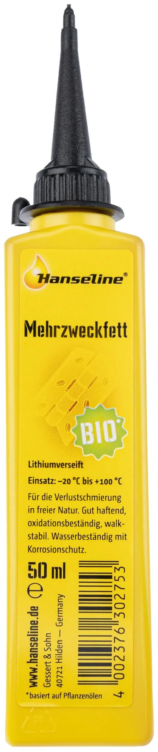 Hanseline Universalfett Bio Mehrzweckfett Bio 50ml