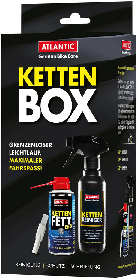 Atlantic Kettenwartungsset Kettenbox Kettenpflegeset s.e.t.