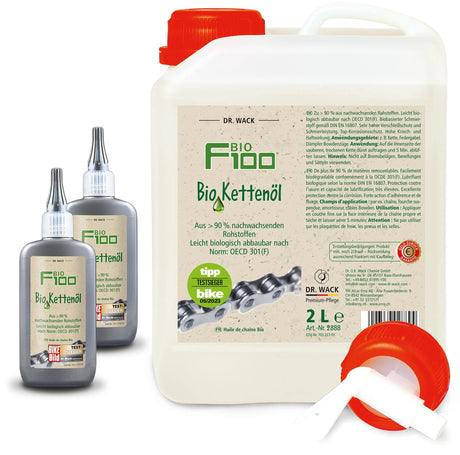 Dr. Wack F100 Bio Kettenöl Kettenöl Dr.Wack 2l Bio 2 l Kanister