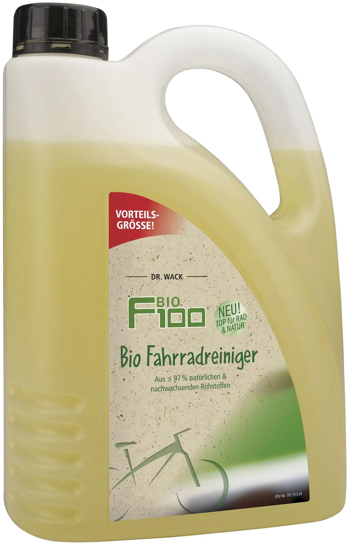 Dr. Wack F100 Bio Bio-Fahrradreiniger, Nachfüllung im 2-Liter-Kanister
