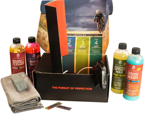 Silca Fahrradreiniger, Fahrradpflegebox-Set, Fahrradpflegebox-Set, Spa-Set