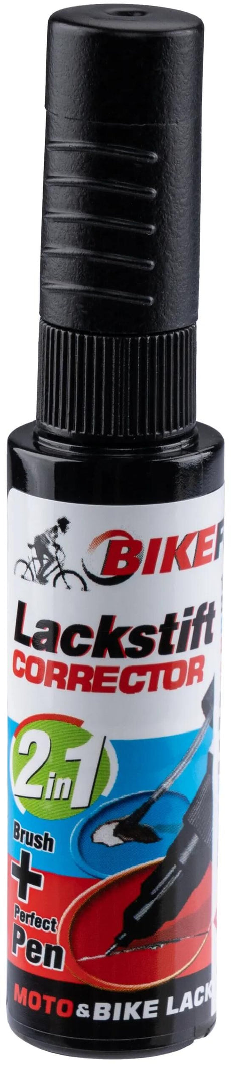 Fasi-Lack für lokale Reparaturen, Ausbesserungsstift, satinschwarz, bronzefarben
