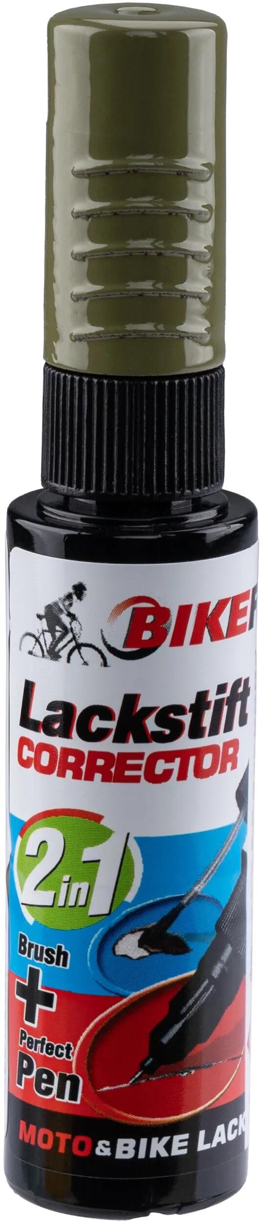 Fasi-Lack für lokale Reparatur, Ausbesserungsstift, grün-grau