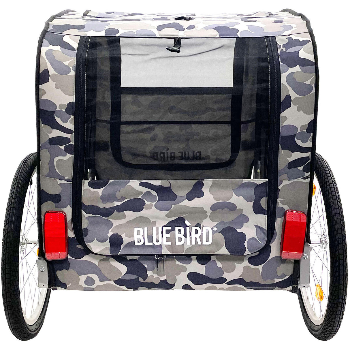 Blue Bird Fahrrad Hundewagen Hundeanhänger 20 Tarnung
