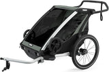 Thule Fahrrad-Kinderanhänger Chariot Lite Double. Kinderanhänger Chariot Lite 2 aga.grün