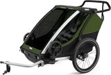 Thule Fahrrad-Kinderanhänger Chariot Cab Double. Kinderanhänger char. cab 2 aku cyp.grün