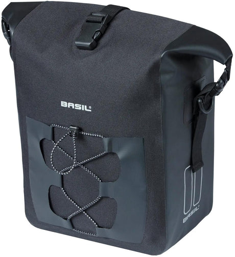 Basil Bag Navigator M Single | Zielbolzen | schwarz 14l