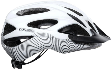 Contec Helm Laska CT Helme Laska Gr. s m mattweiß schwarz