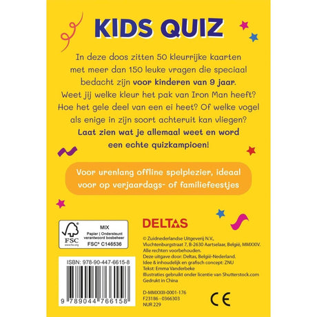Deltas ist das beste Kinderquiz seit 9 Jahren