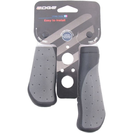 Ergo City Handles - 135 + 92 mm - Schwarz -Grauen