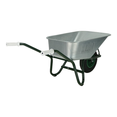 Fort Products Schubkarre 90l verzinkter Behälter lackierter Boden 1
