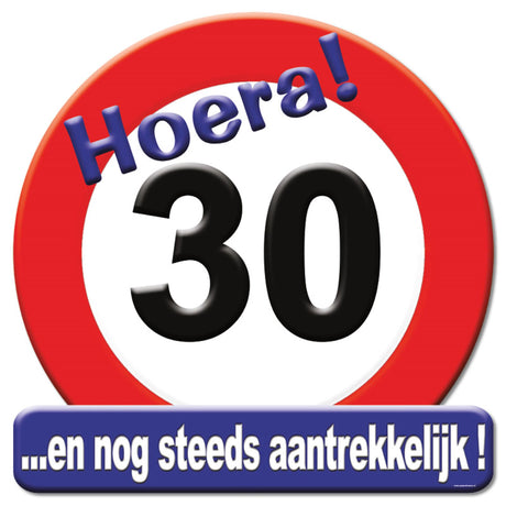 Paperdreams-Tribute-Schild-Verkehrsschild – 30 Jahre