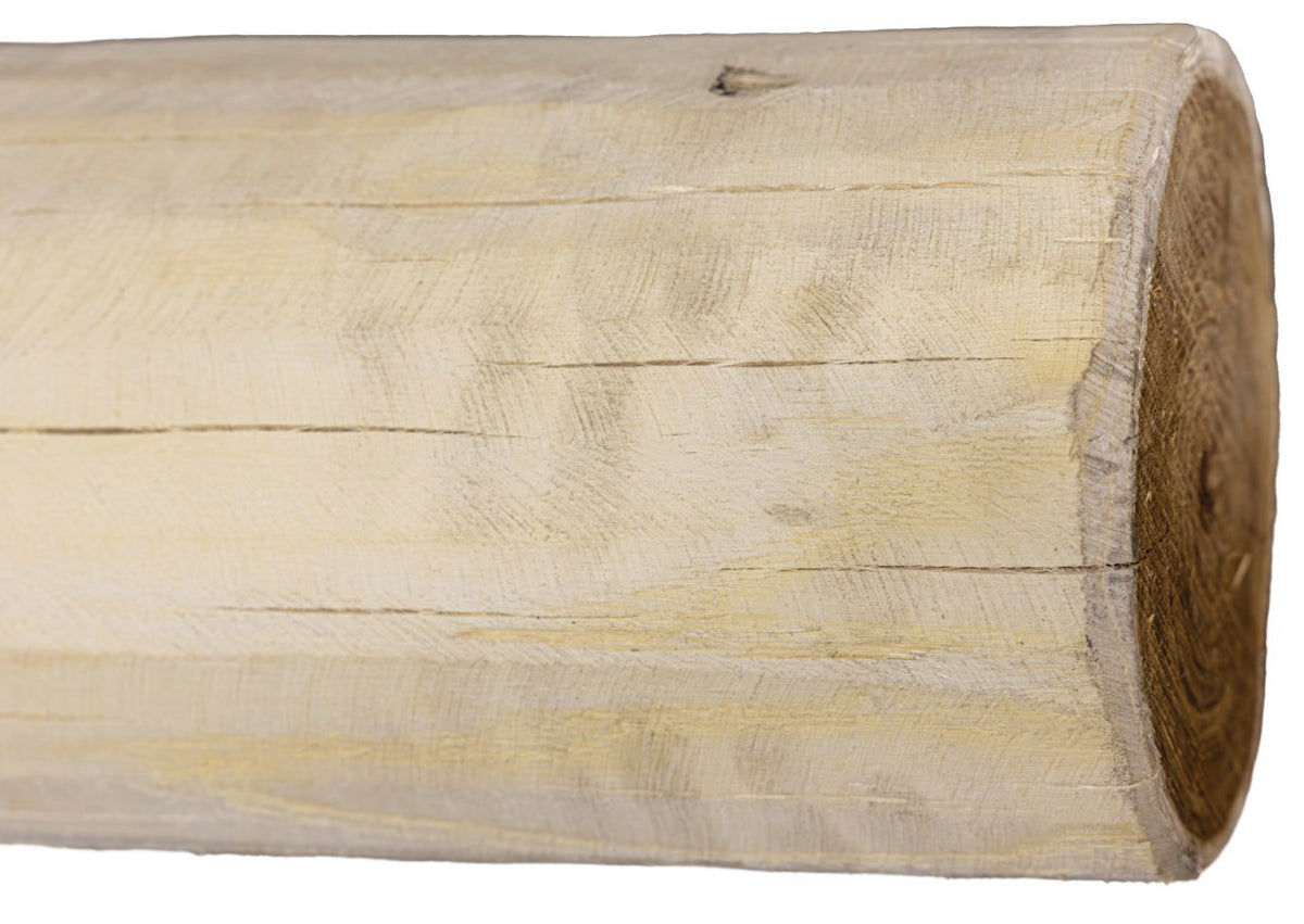 Ako Products Robinienstangenecke geschliffen, 270 cm hoch, 16 x 18 cm