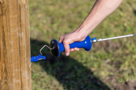 Ako Products Torgriff Premium Edelstahl blau mit Federbegrenzer