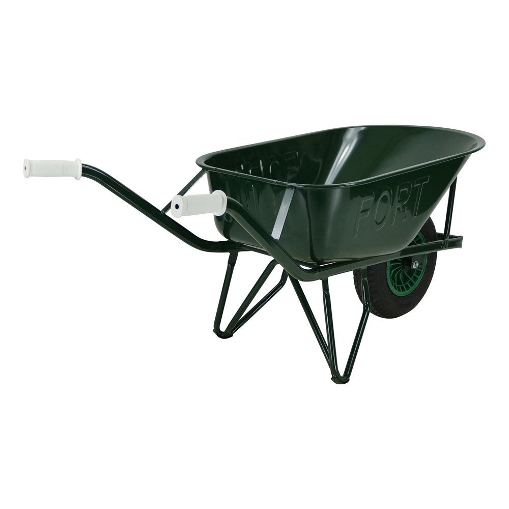 Fort Products Schubkarre 80l lackierte Doppelbodenplatte 1
