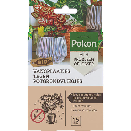 Pokon Products Bio-Klebefallen gegen Blumenerdefliegen 15 Stk
