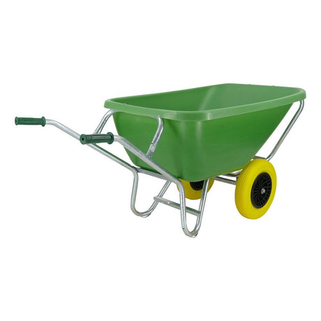 Fort Products Schubkarre F S 200l grün, Lieferung mit 2 NML-Rädern