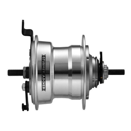 Sturmeyarcher Gear Hub Sturmey Archer Rxl-Rd5 Rotary 5 Geschwindigkeit für Trommelbrems 90 mm inkl. Verleller und Zubehör