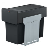 Hailo Hailo 0310-100 EcoLine Design L Einbauabfallbehälter 2x14L Schwarz