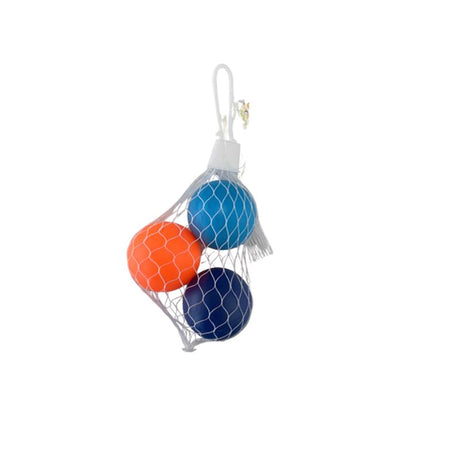 Aro Houseware Strandballbälle, 40 mm Netz, 3 Stück, verschiedene Farben