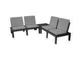 Pro Garden Gartenset Molok 5-teilig grau