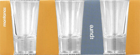 Montana Pure Schnapsglas 3-teilig 40ml