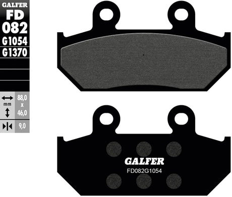 Galfer Bremsbeläge fd082 Bremsbelag fd082 g1054 organisch