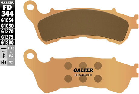 Galfer Bremsbeläge FD344 Bremsbelag FD344 G1380 Sint.Metal Roller