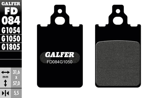 Galfer Bremsbeläge fd084 Bremsbelag fd084 g1050 organisch