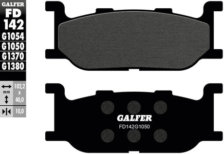 Galfer Bremsbeläge fd142 Bremsbelag fd142 g1050 organisch